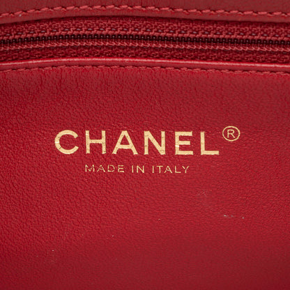 Chanel Lambskin Flap CC Shoulder Bag