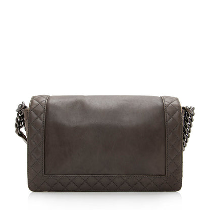 Chanel Lambskin Reverso Medium Boy Bag