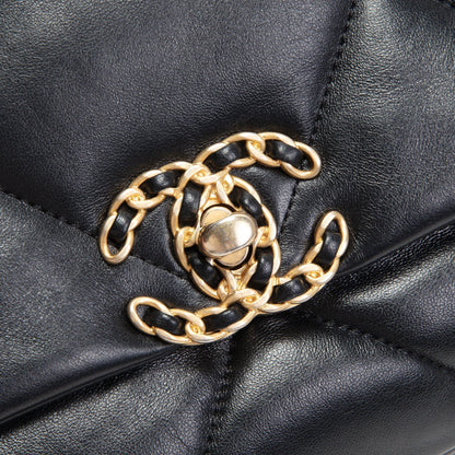 CHANEL 19 Flap Bag - Black