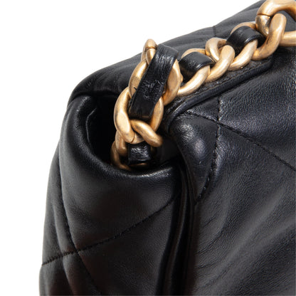CHANEL 19 Flap Bag - Black