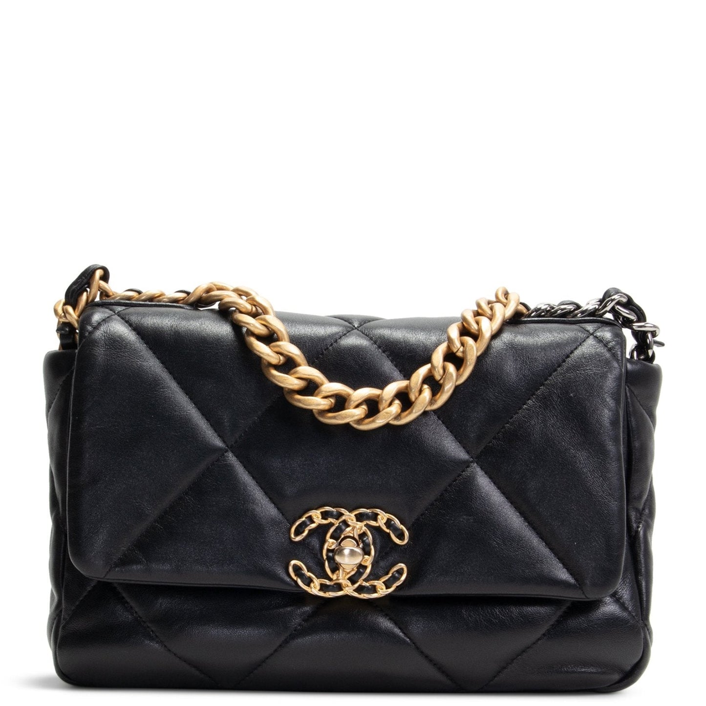 CHANEL 19 Flap Bag - Black