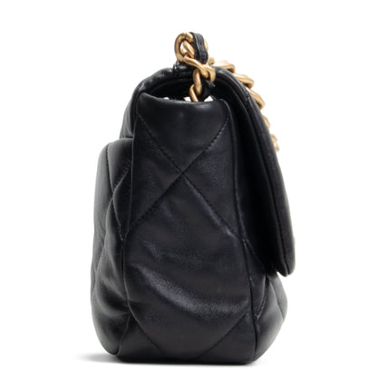 CHANEL 19 Flap Bag - Black