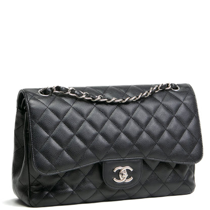 CHANEL Jumbo Double Flap - Black