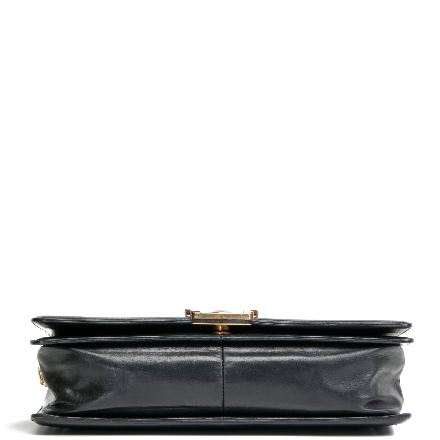 CHANEL Large Original Clasp Boy Bag- Black