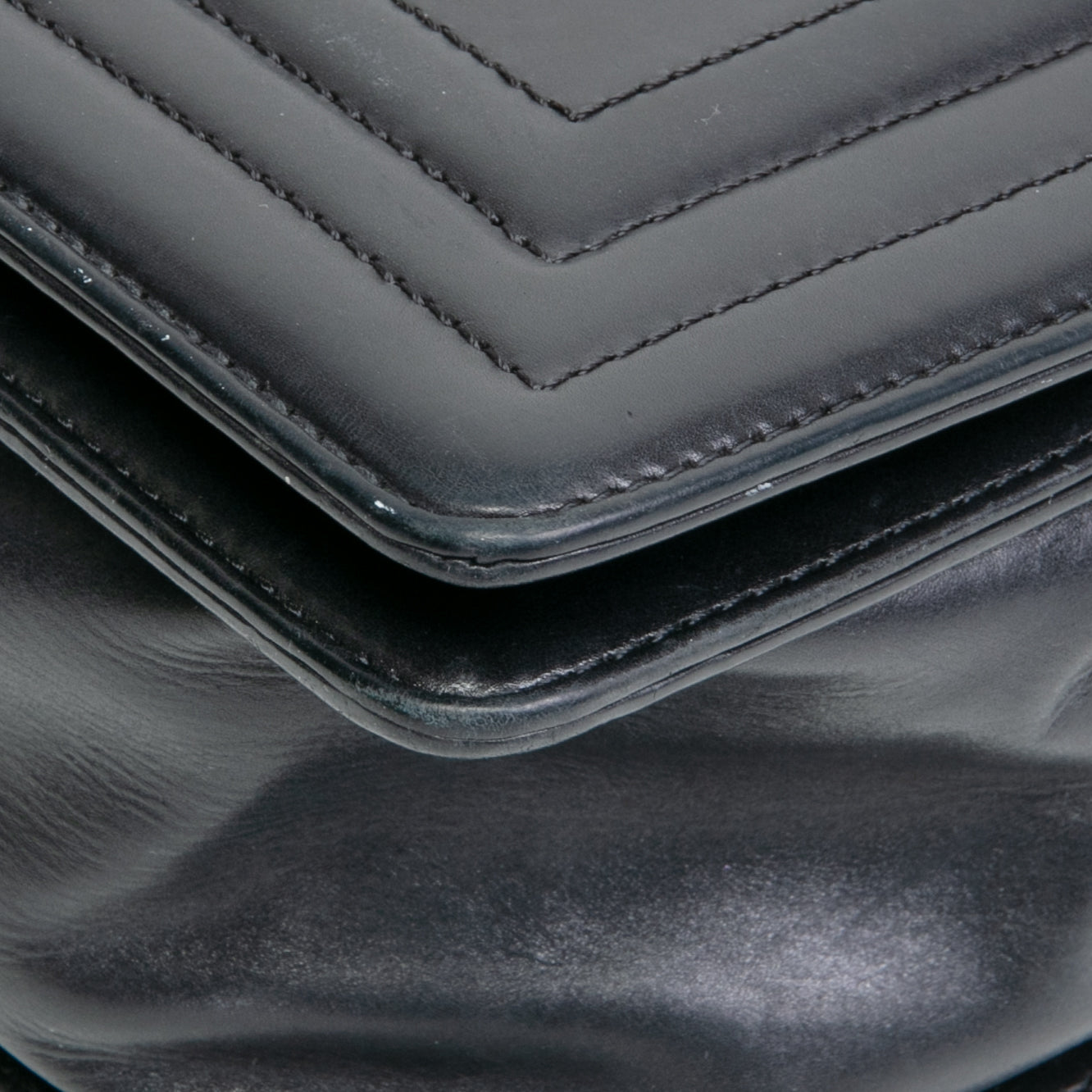 CHANEL Large Original Clasp Boy Bag- Black