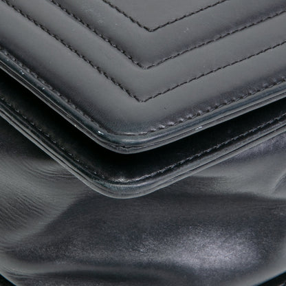 CHANEL Large Original Clasp Boy Bag- Black
