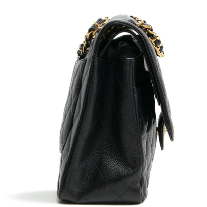 CHANEL Jumbo Double Flap -  Black