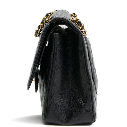 CHANEL Jumbo Double Flap -  Black