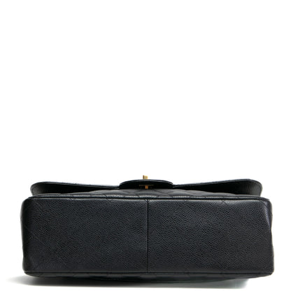 CHANEL Jumbo Double Flap -  Black