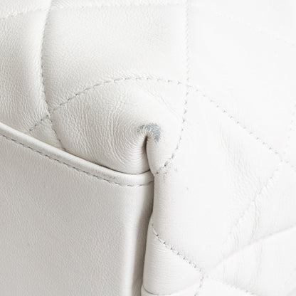 CHANEL 2022 Close To Me Hobo - White