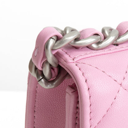 CHANEL 19 Wallet on Chain - Pink