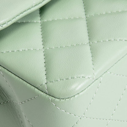 CHANEL Rectangular Mini Flap Bag - Matcha Green