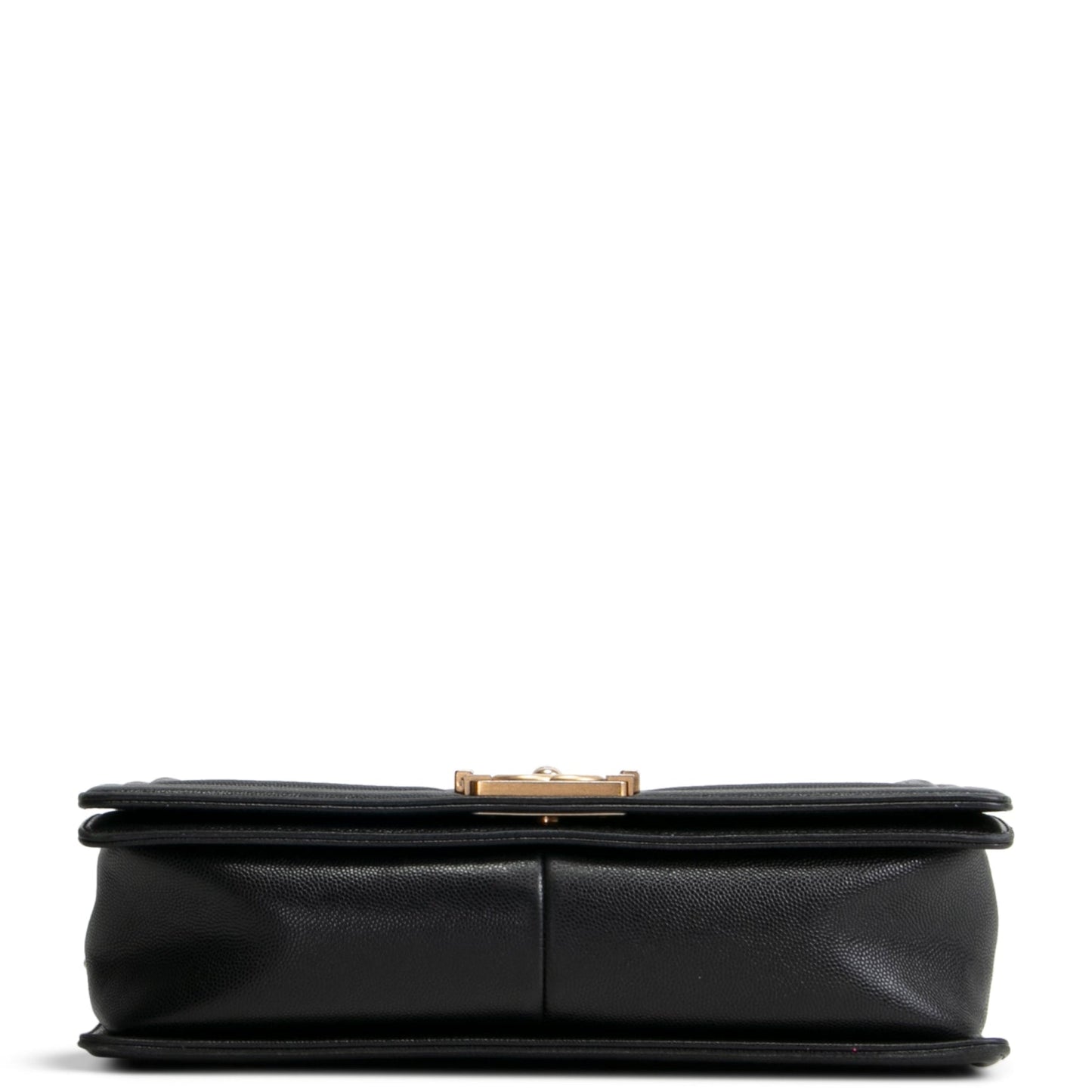 CHANEL Caviar Quilted Medium Boy Flap Bag- Black