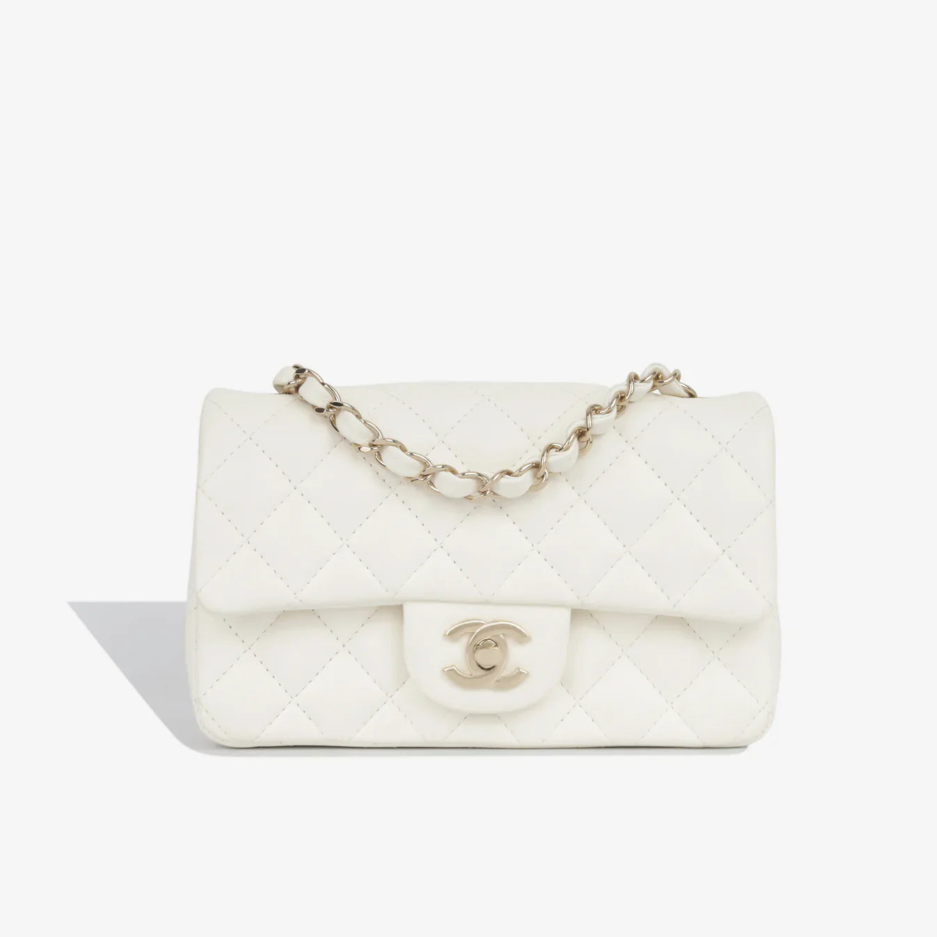 Chanel Classic Flap Bag White