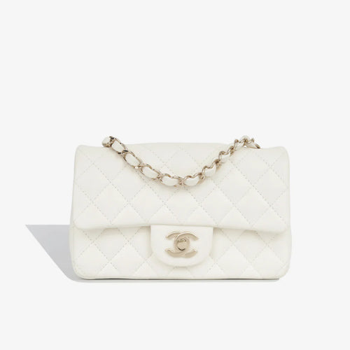 Chanel Classic Flap Bag White