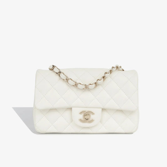 Chanel Classic Flap Bag White