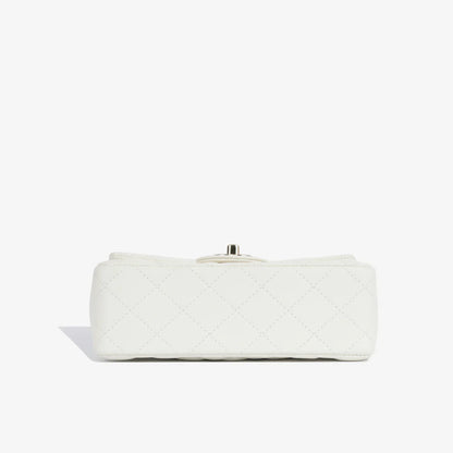 Chanel Classic Flap Bag White