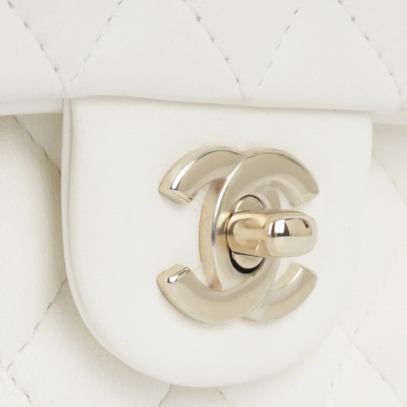 Chanel Classic Flap Bag White
