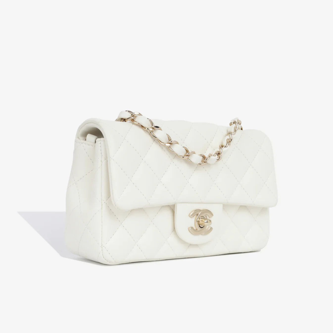 Chanel Classic Flap Bag White