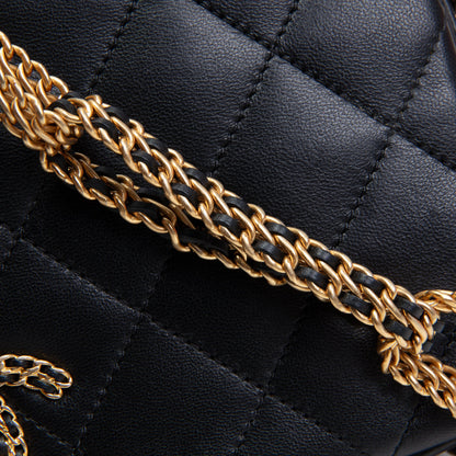 CHANEL On And On Flap Bag - Black