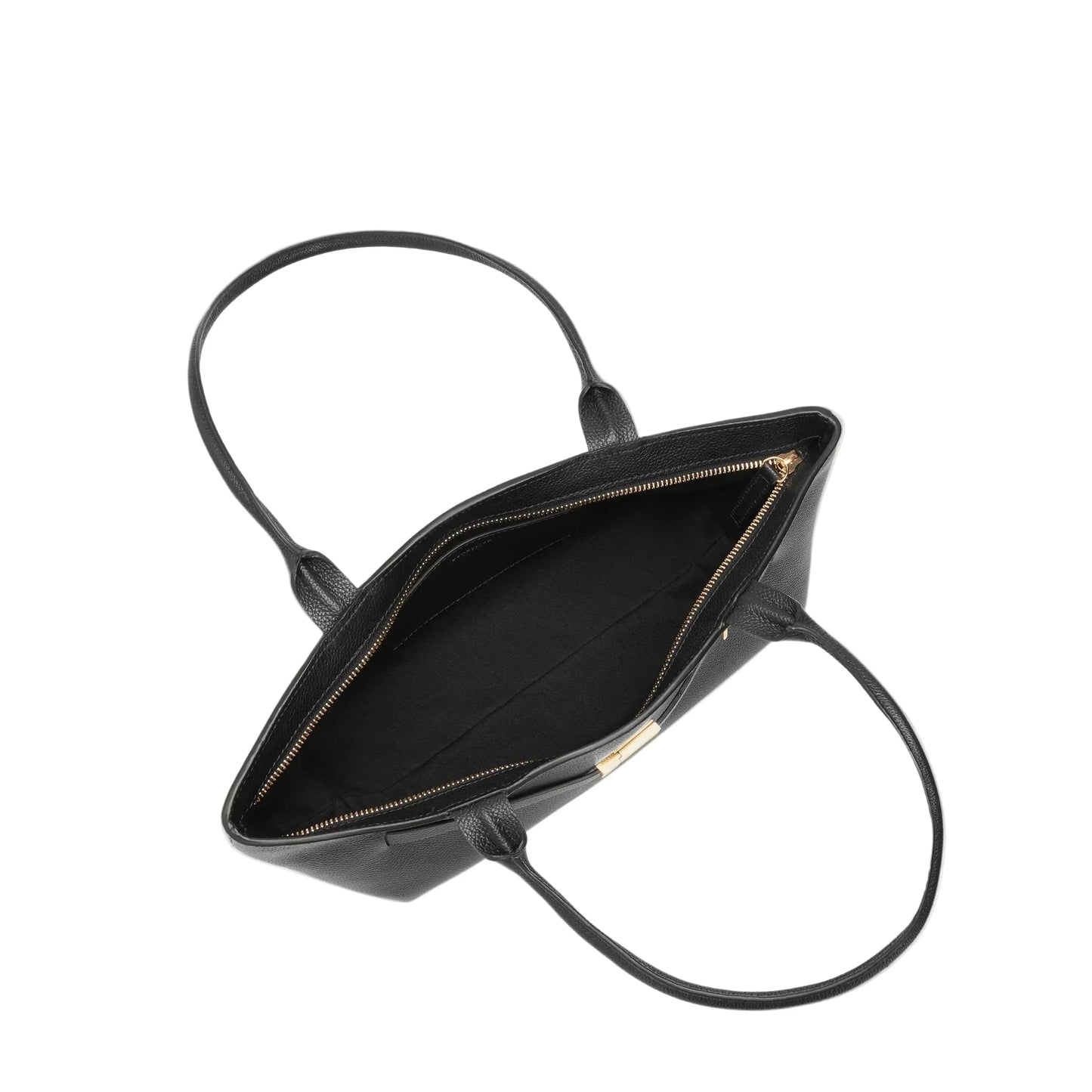 DeMellier New York Shoulder Bag Black Small Grain