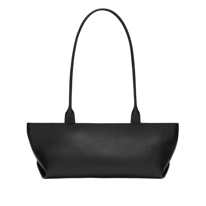 DeMellier New York Shoulder Bag Black Small Grain