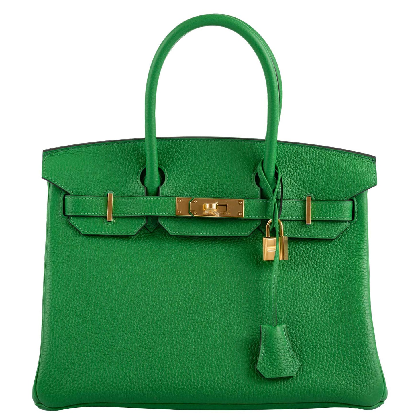 Hermes Birkin 25 Bambou Green Togo with Gold Hardware - 2020, Y