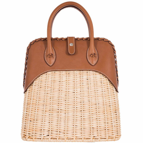 Hermes Bolide 25 Picnic Bag Barenia & Wicker – 2017, A