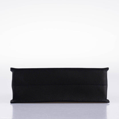 Hermes Kelly Danse II Black Swift with Palladium Hardware - 2020, Y