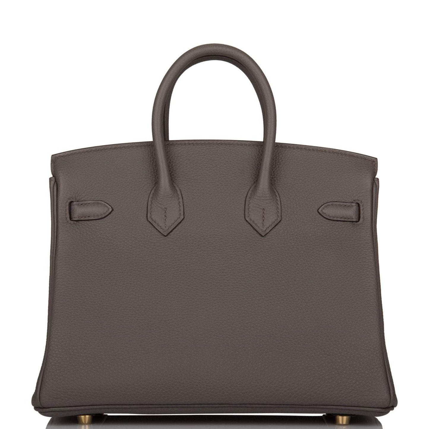 Hermes Birkin 25 Etain Togo Gold Hardware