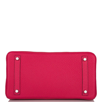 Hermes Birkin 30cm Framboise Togo Palladium Hardware