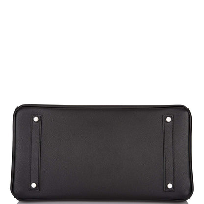 Hermes Birkin 35 Black Epsom Palladium Hardware