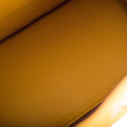 Hermes Birkin 35 Jaune Ambre Togo Gold Hardware