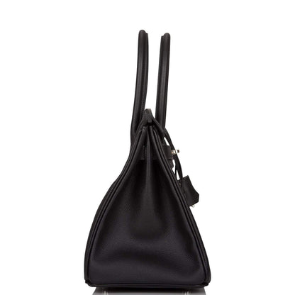 Hermes Black Epsom Birkin 30cm Palladium Hardware