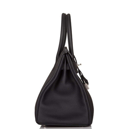 Hermes Black Togo Birkin 30cm Palladium Hardware