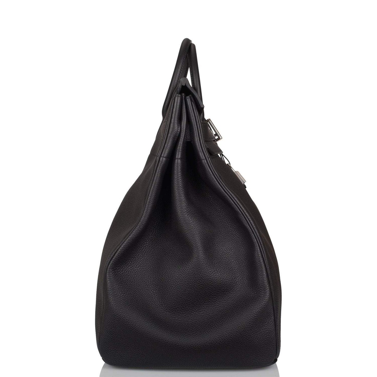 Hermes Black Togo HAC Birkin 50cm Palladium Hardware