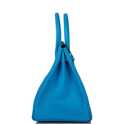 Hermes Bleu Frida Epsom Birkin 35cm Gold Hardware