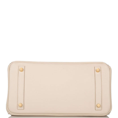 Hermes Craie Epsom Birkin 30cm Gold Hardware