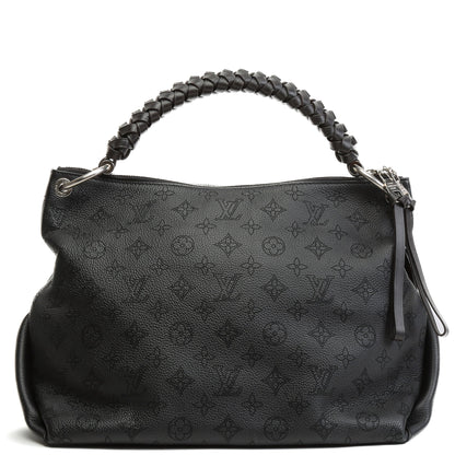 LOUIS VUITTON Mahina Beaubourg Hobo - Black