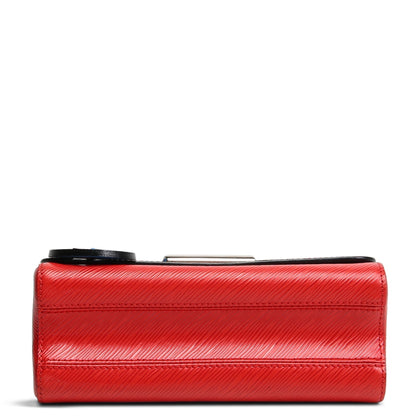 LOUIS VUITTON Braided Strap Epi Twist Shoulder Bag - Red
