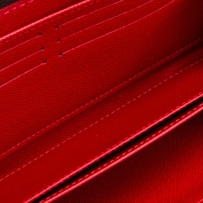 Louis Vuitton Studded Continental Wallet - Damier Ebene
