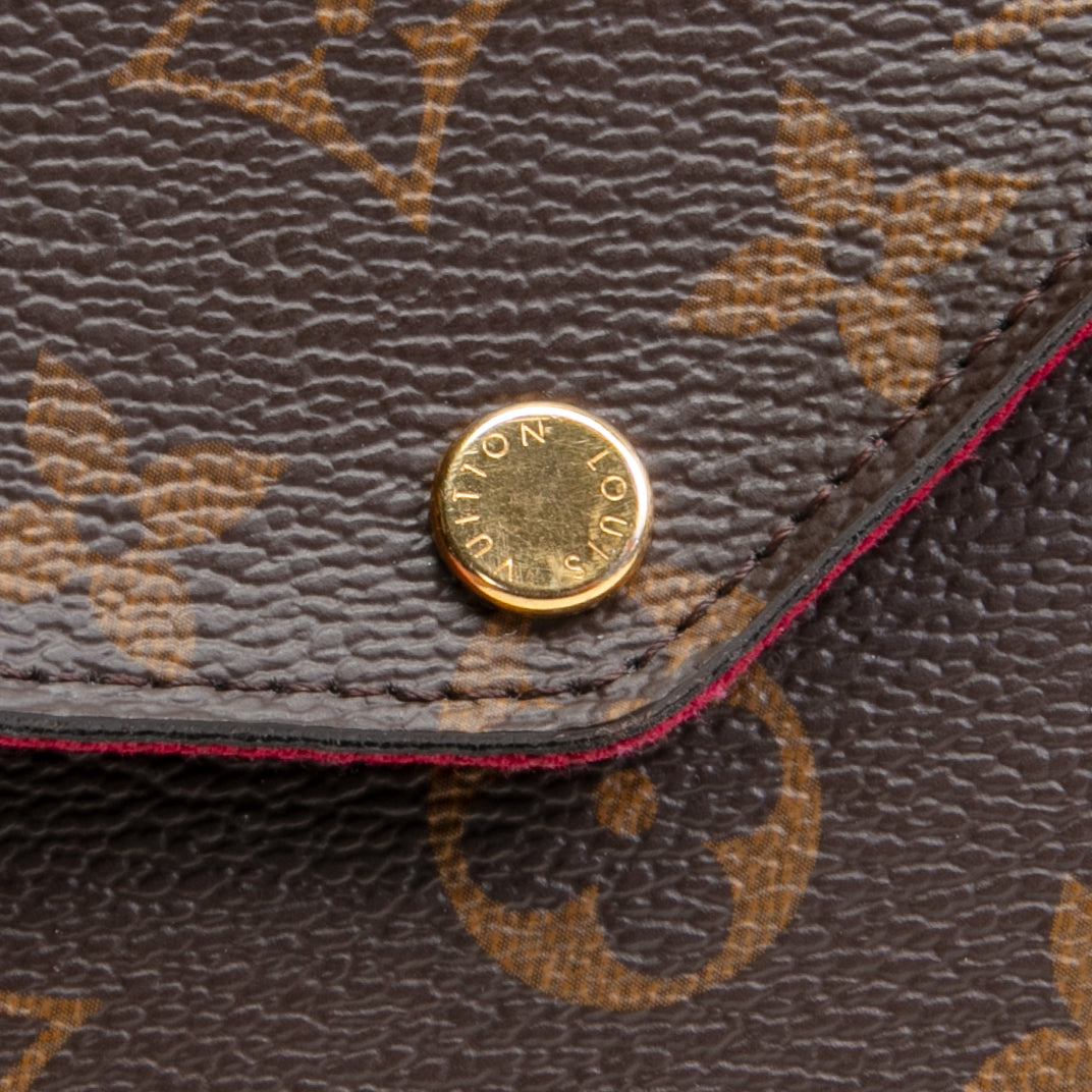 LOUIS VUITTON Fèlicie Pochette Insert Monogram Canvas