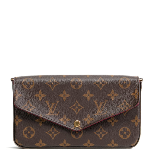 LOUIS VUITTON Fèlicie Pochette Insert Monogram Canvas