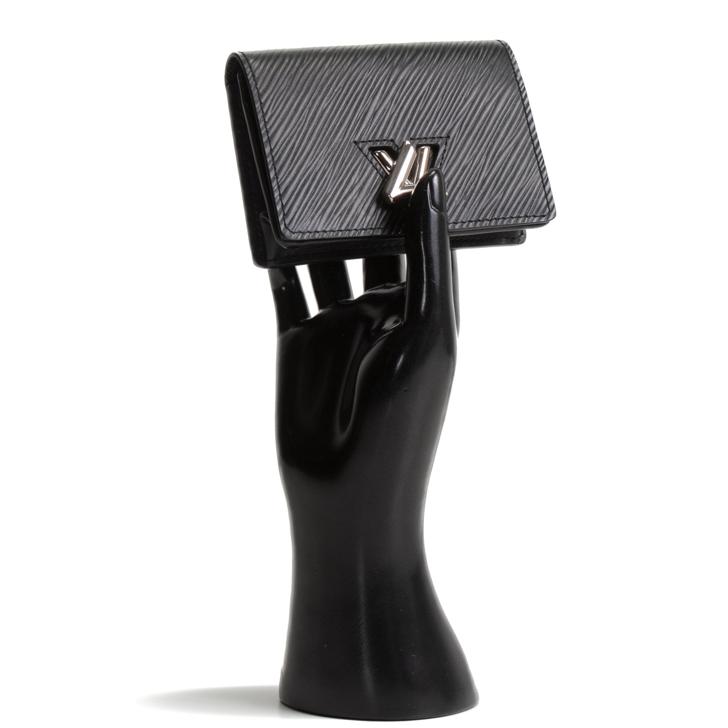 LOUIS VUITTON Twist Multicartes Card Case Epi Leather - Black