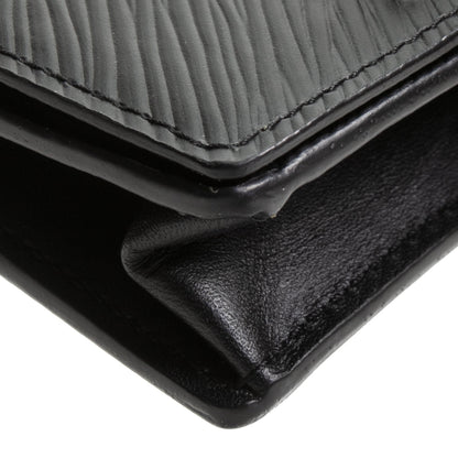 LOUIS VUITTON Twist Multicartes Card Case Epi Leather - Black