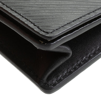 LOUIS VUITTON Twist Multicartes Card Case Epi Leather - Black