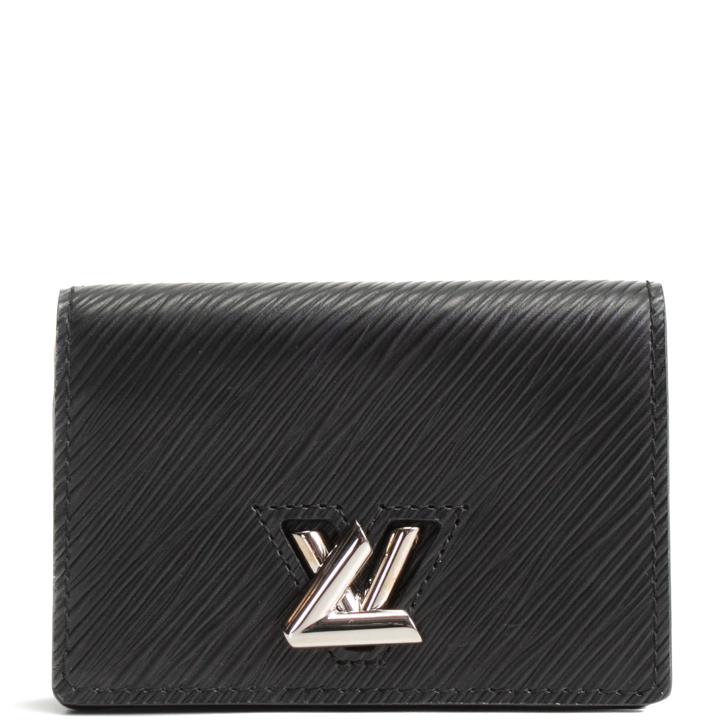 LOUIS VUITTON Twist Multicartes Card Case Epi Leather - Black
