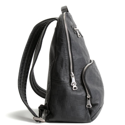 LOUIS VUITTON Damier Infini Avenue Backpack - Black OUTLET FINAL SALE