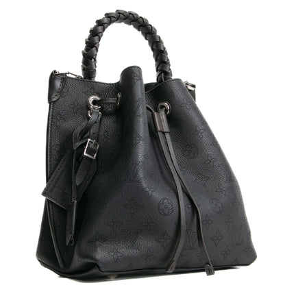 LOUIS VUITTON Mahina Muria Shoulder Bag - Black