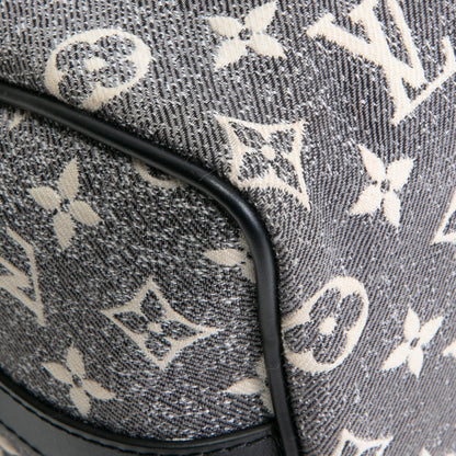 LOUIS VUITTON Monogram Jacquard Denim Speedy Bandouliere 25 - Dark Gray